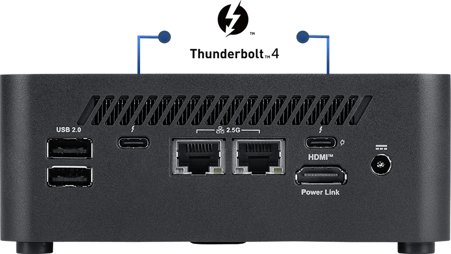 MSI Cubi NUC AI+ 2MG-003BUS Mini PC , Intel Core Ultra (Series 2